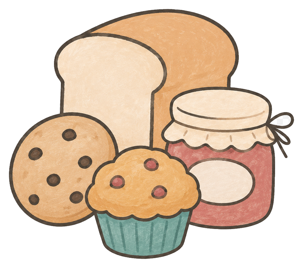 Sugar Behr's Bakery menu items